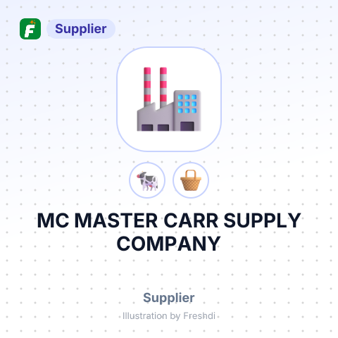 MC MASTER CARR SUPPLY COMPANY – summary card, no photo uploaded yet