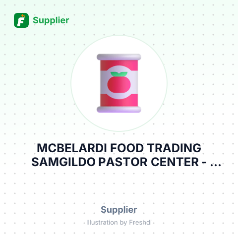 MCBELARDI FOOD TRADING SAMGILDO PASTOR CENTER – summary card, no photo uploaded yet