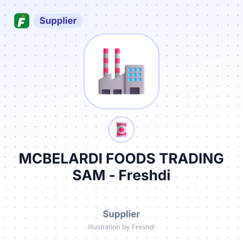 MCBELARDI FOODS TRADING SAM – summary card, no photo uploaded yet