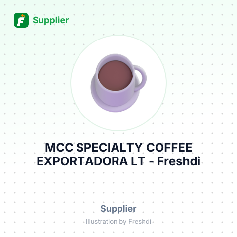 MCC SPECIALTY COFFEE EXPORTADORA LT – summary card, no photo uploaded yet