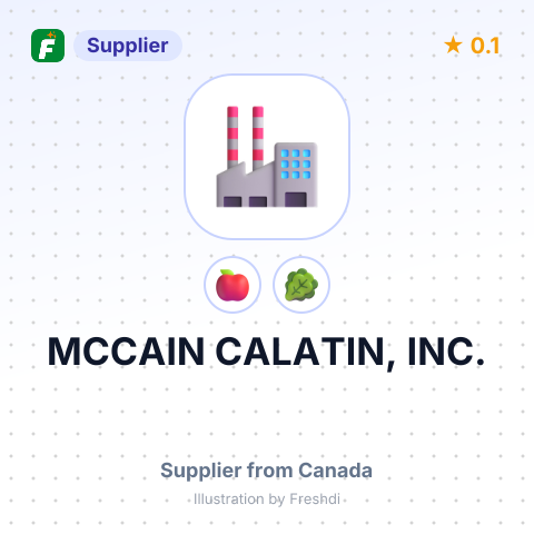 MCCAIN CALATIN, INC. – summary card, no photo uploaded yet