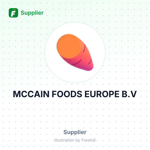 MCCAIN FOODS EUROPE B.V – summary card, no photo uploaded yet