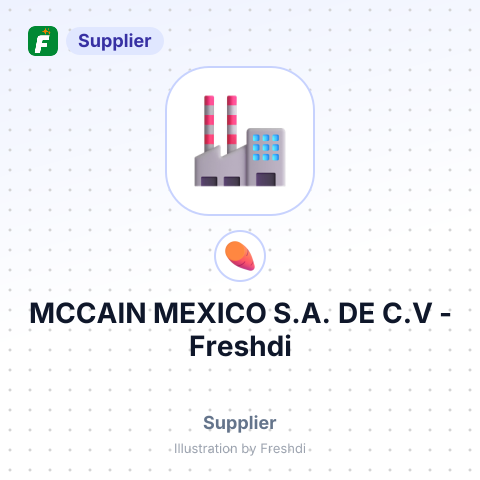 MCCAIN MEXICO S.A. DE C.V – summary card, no photo uploaded yet