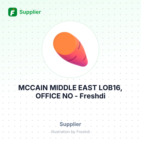 MCCAIN MIDDLE EAST LOB16, OFFICE NO – summary card, no photo uploaded yet