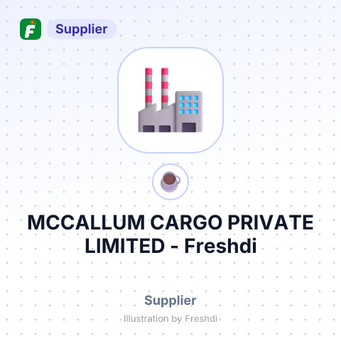 MCCALLUM CARGO PRIVATE LIMITED – summary card, no photo uploaded yet