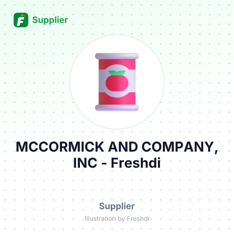 MCCORMICK AND COMPANY, INC – summary card, no photo uploaded yet