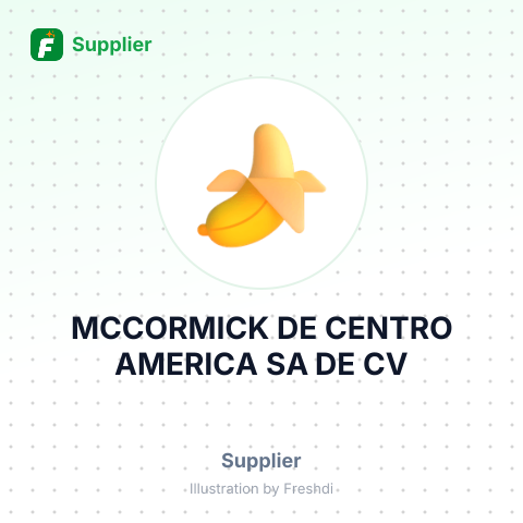 MCCORMICK DE CENTRO AMERICA, SA DE CV – summary card, no photo uploaded yet