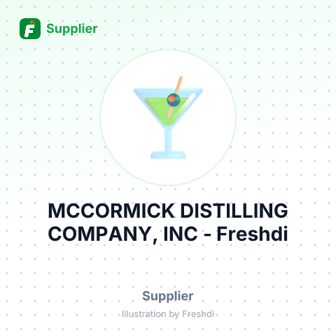 MCCORMICK DISTILLING COMPANY, INC – summary card, no photo uploaded yet