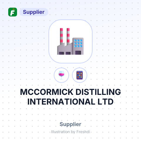 MCCORMICK DISTILLING INTERNATIONAL LTD – summary card, no photo uploaded yet