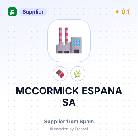 MCCORMICK ESPANA SA – summary card, no photo uploaded yet
