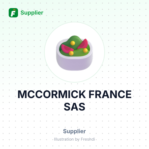 MCCORMICK FRANCE SAS – summary card, no photo uploaded yet
