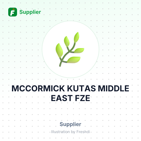 MCCORMICK KUTAS MIDDLE EAST FZE – summary card, no photo uploaded yet