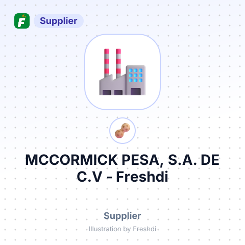 MCCORMICK PESA, S.A. DE C.V – summary card, no photo uploaded yet