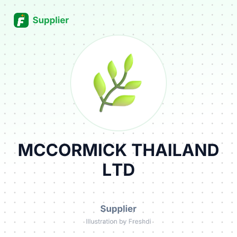 MCCORMICK THAILAND LTD – summary card, no photo uploaded yet