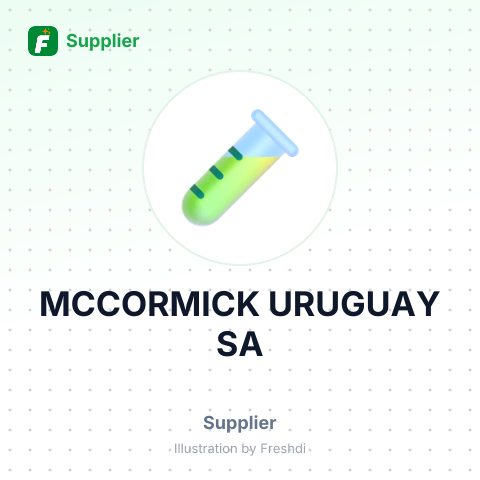 MCCORMICK URUGUAY SA – summary card, no photo uploaded yet