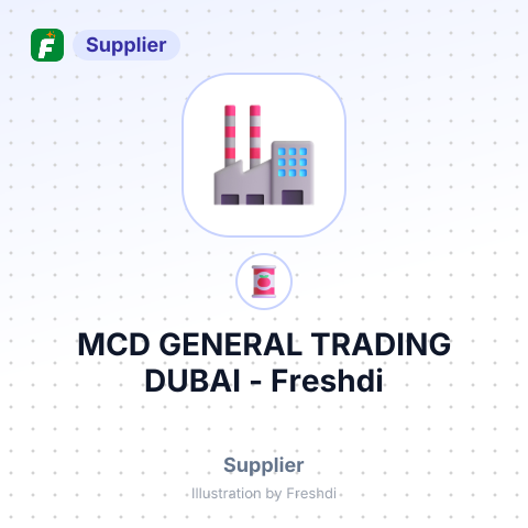 MCD GENERAL TRADING DUBAI – summary card, no photo uploaded yet