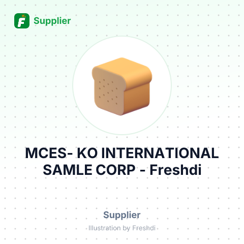 MCES- KO INTERNATIONAL SAMLE CORP – summary card, no photo uploaded yet