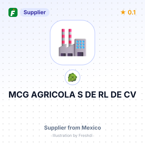 MCG AGRICOLA S DE RL DE CV – summary card, no photo uploaded yet