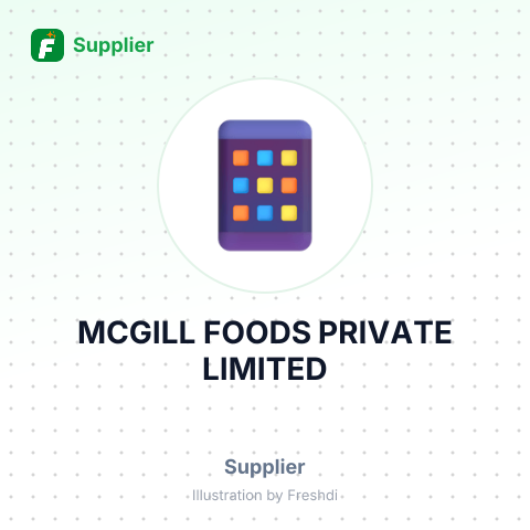 MCGILL FOODS PRIVATE LIMITED – summary card, no photo uploaded yet