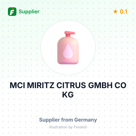 MCI MIRITZ CITRUS GMBH CO KG – summary card, no photo uploaded yet