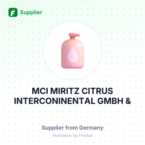 MCI MIRITZ CITRUS INTERCONINENTAL GMBH & – summary card, no photo uploaded yet