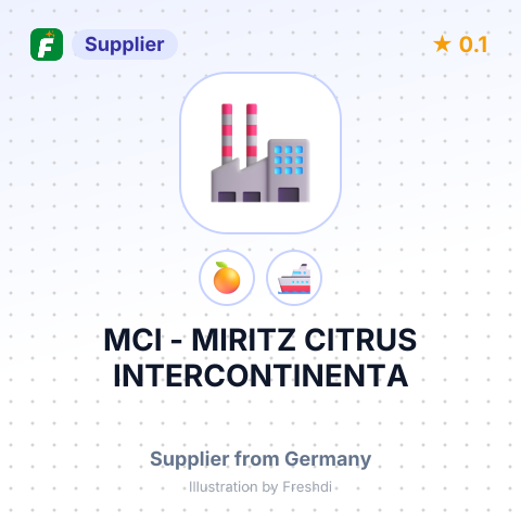 MCI - MIRITZ CITRUS INTERCONTINENTA – summary card, no photo uploaded yet