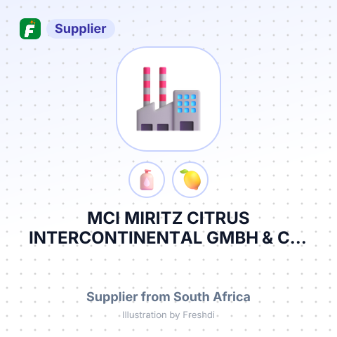 MCI MIRITZ CITRUS INTERCONTINENTAL GMBH & CO. KG – summary card, no photo uploaded yet
