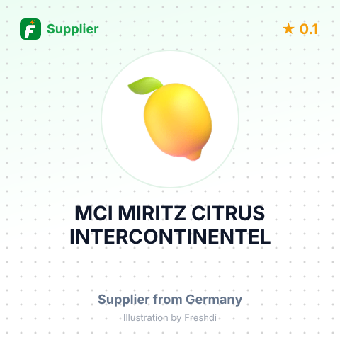 MCI MIRITZ CITRUS INTERCONTINENTEL – summary card, no photo uploaded yet