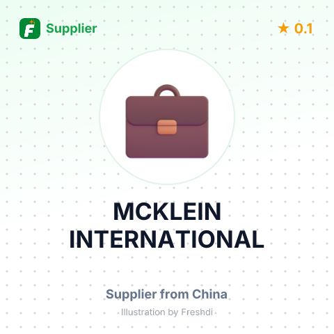 MCKLEIN INTERNATIONAL – summary card, no photo uploaded yet