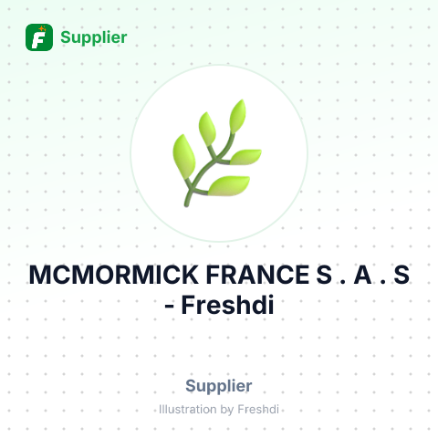 MCMORMICK FRANCE S . A . S – summary card, no photo uploaded yet