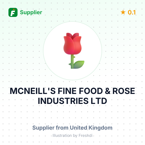 MCNEILL'S FINE FOOD & ROSE INDUSTRIES LTD – summary card, no photo uploaded yet