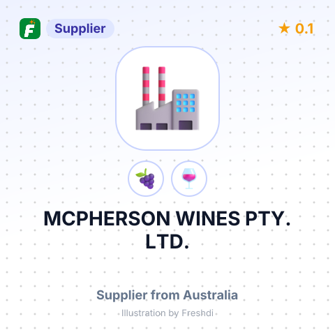 MCPHERSON WINES PTY. LTD. – summary card, no photo uploaded yet