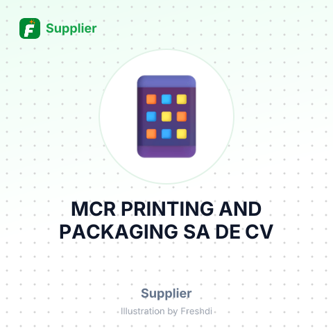 MCR PRINTING AND PACKAGING SA DE CV – summary card, no photo uploaded yet