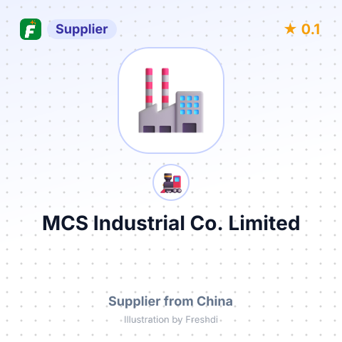 MCS Industrial Co.,Limited – summary card, no photo uploaded yet