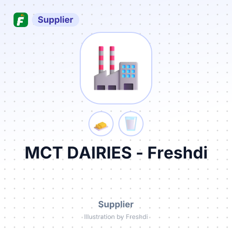 MCT DAIRIES – summary card, no photo uploaded yet