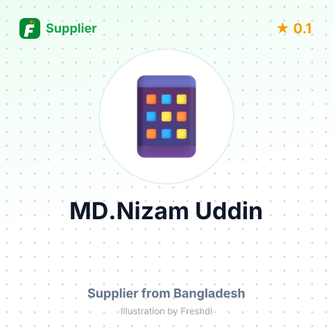 MD.Nizam Uddin  – summary card, no photo uploaded yet