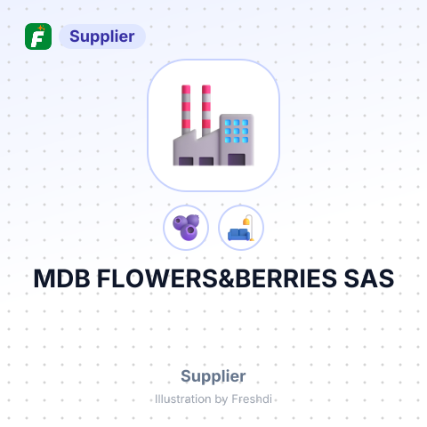 MDB FLOWERS&BERRIES SAS – summary card, no photo uploaded yet