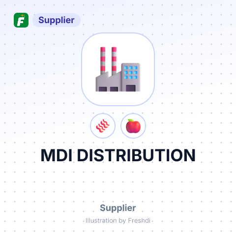 MDI DISTRIBUTION – summary card, no photo uploaded yet