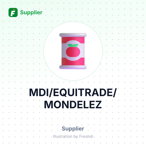 MDI/EQUITRADE/MONDELEZ – summary card, no photo uploaded yet