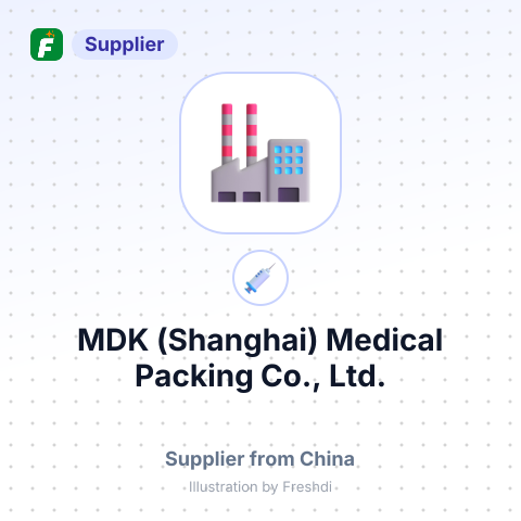 MDK (Shanghai) Medical Packing Co., Ltd. – summary card, no photo uploaded yet