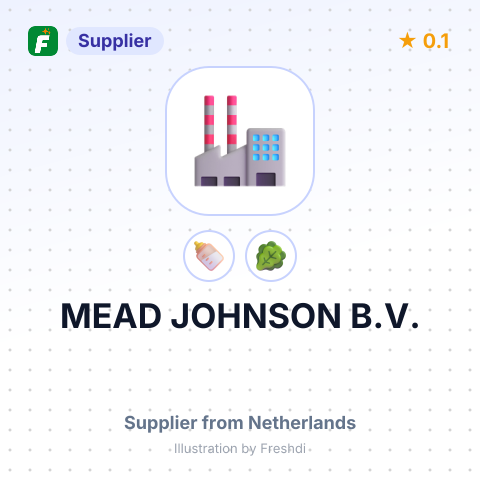 MEAD JOHNSON B.V. – summary card, no photo uploaded yet