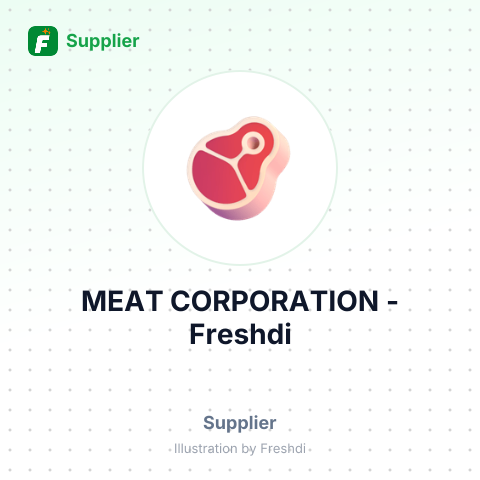 MEAT CORPORATION – summary card, no photo uploaded yet