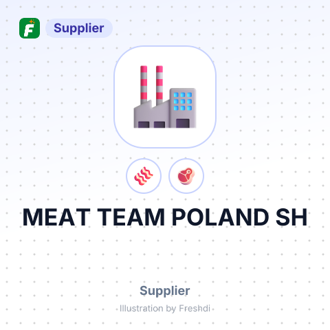 MEAT TEAM POLAND SH – summary card, no photo uploaded yet