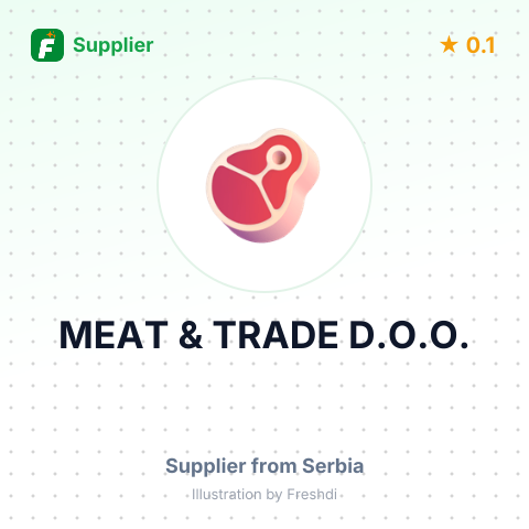 MEAT & TRADE D.O.O. – summary card, no photo uploaded yet