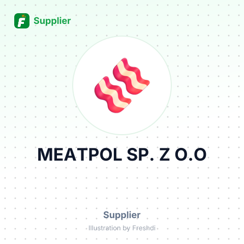 MEATPOL SP. Z O.O – summary card, no photo uploaded yet