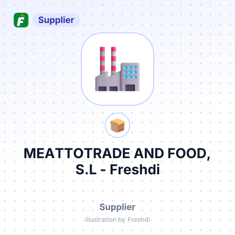 MEATTOTRADE AND FOOD, S.L – summary card, no photo uploaded yet