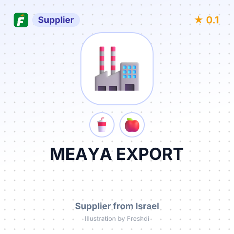 MEAYA EXPORT – summary card, no photo uploaded yet