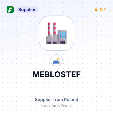 MEBLOSTEF – summary card, no photo uploaded yet