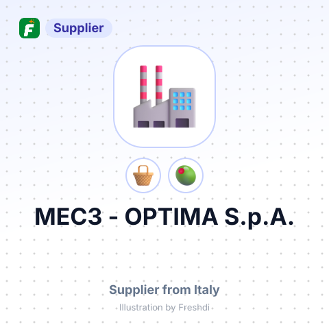MEC3 - OPTIMA S.p.A. – summary card, no photo uploaded yet