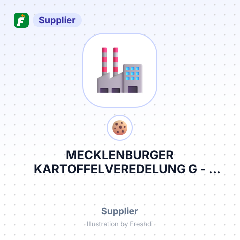 MECKLENBURGER KARTOFFELVEREDELUNG G – summary card, no photo uploaded yet